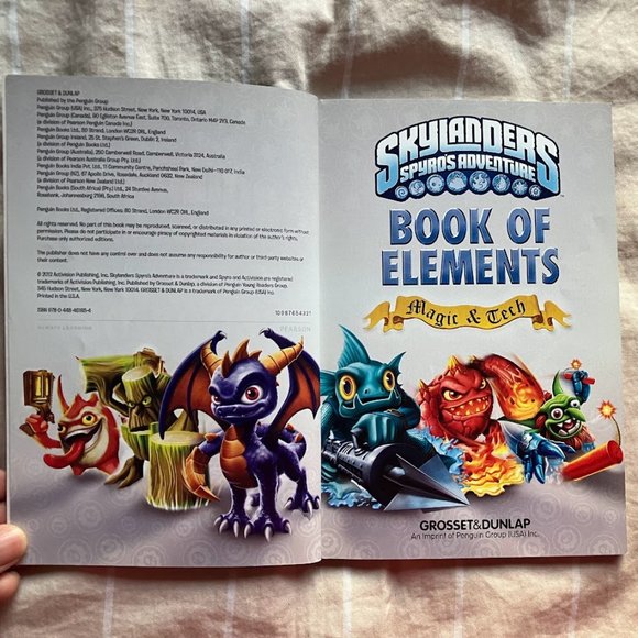 Skylanders Spyro's Adventure Book of Elements Magic & Tech game guide - Picture 4 of 8